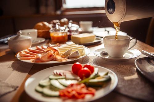 B&Bの敷地内または近くでの食事または食べ物