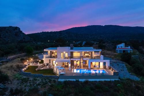 Γενική θέα στο βουνό ή θέα στο βουνό από  αυτή η βίλα