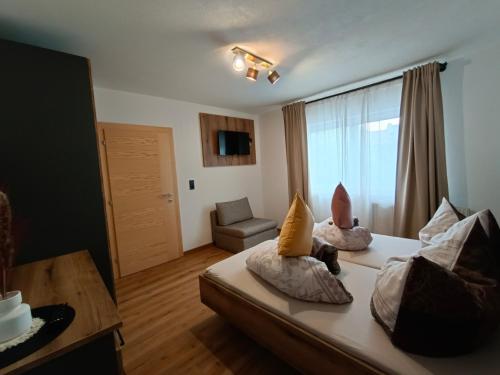 Postel nebo postele na pokoji v ubytování Haus Felix