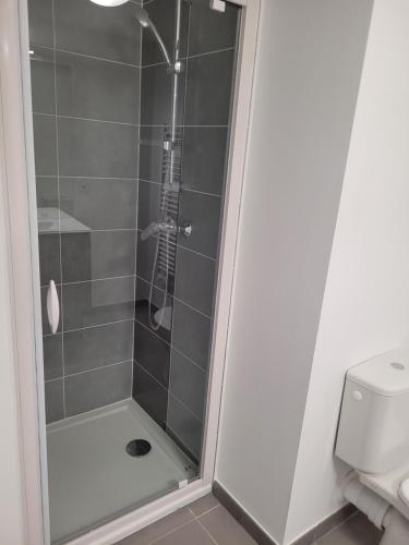 Et badeværelse på Résidence Nemea mondial 98