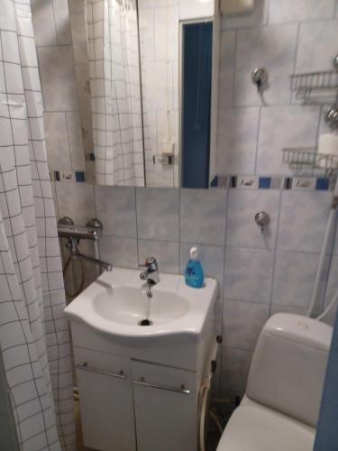 Kylpyhuone majoituspaikassa HUONEISTO 3 RISTIMÄENKATU