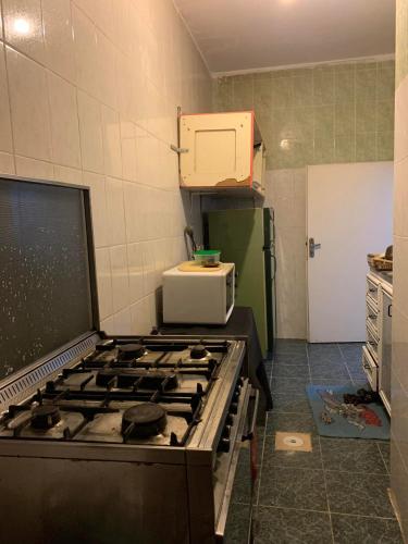 Kuchyň nebo kuchyňský kout v ubytování PALM Home