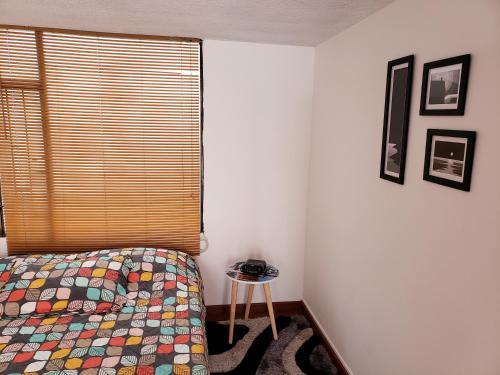 Cama o camas de una habitación en Habitación con Ingreso y Baño Independiente