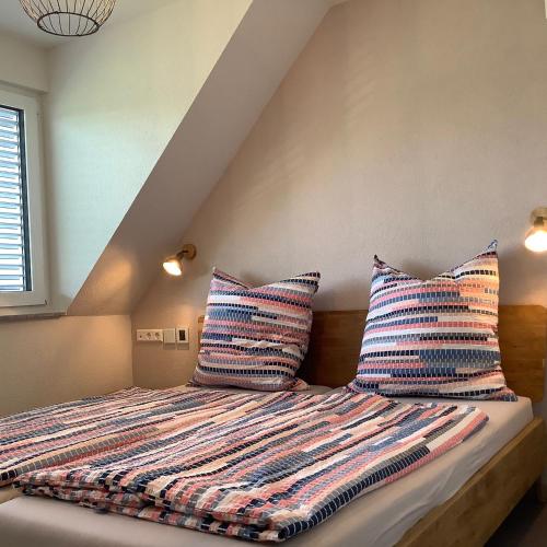 Postelja oz. postelje v sobi nastanitve Zeitlos Bodensee