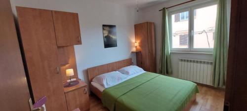 Postel nebo postele na pokoji v ubytování No stress on Cres