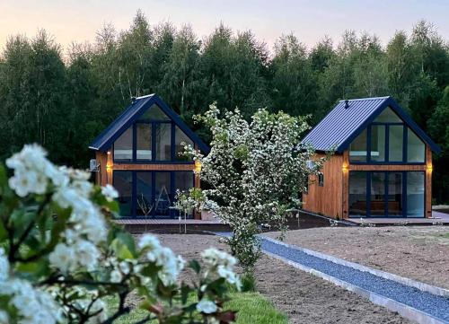 Κήπος έξω από το Grudza Barn House