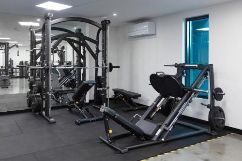 Gimnasio o instalaciones de fitness de The Sands Torquay