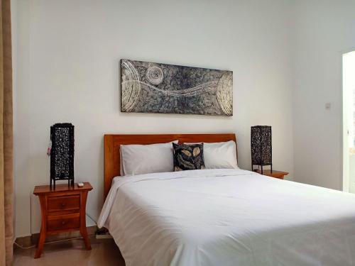 Una cama o camas en una habitación de Bayconur Villa