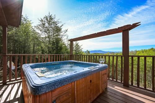 Pet-Friendly Smoky Mountain Cabin with Hot Tub, Privacy & Amazing Views photo 31