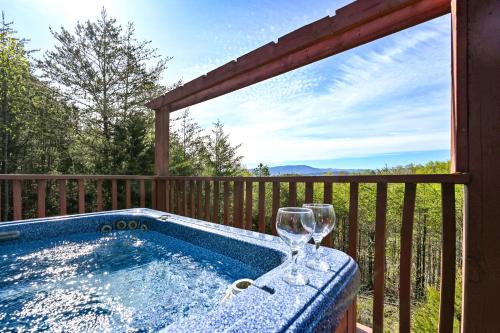 Pet-Friendly Smoky Mountain Cabin with Hot Tub, Privacy & Amazing Views photo 44