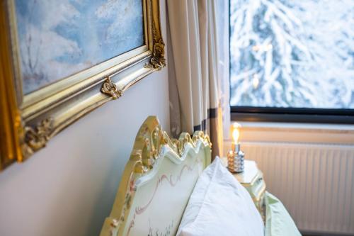 Postel nebo postele na pokoji v ubytování Residenz Kaiser Franz Josef