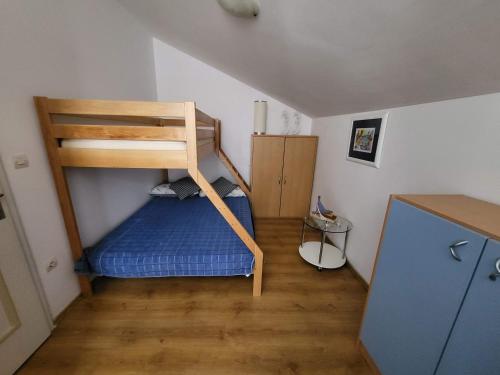 Posteľ alebo postele v izbe v ubytovaní Sea View Novalja