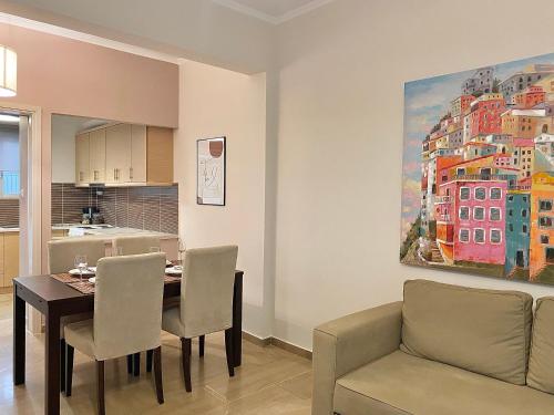 Posezení v ubytování Nafpaktos accommodation near historic center (2)
