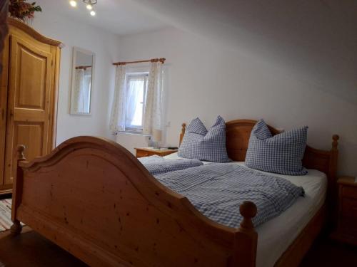 Posteľ alebo postele v izbe v ubytovaní Haus Posaunenklang