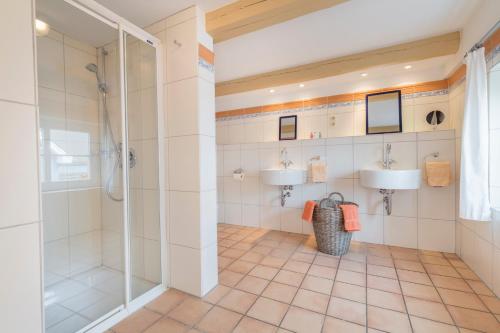 Koupelna v ubytování "Gästehaus Summersby" - Natururlaub mit exklusivem Landhausflair