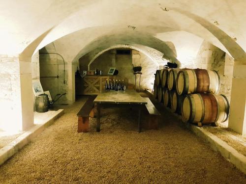Nápoje v ubytování Château des Vierres