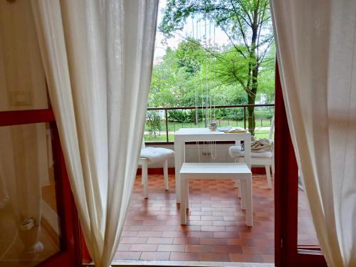 A balcony or terrace at DONATELLO