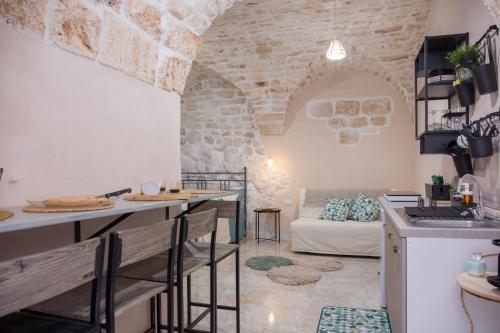 Kuchyňa alebo kuchynka v ubytovaní Petras, holiday home in Puglia...