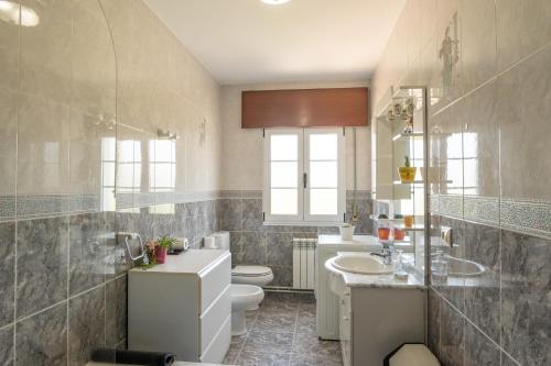 Koupelna v ubytování Apartamento Ultreia
