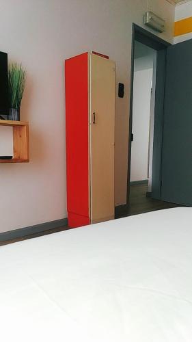 Katil atau katil-katil dalam bilik di Solo Azores Guesthouse