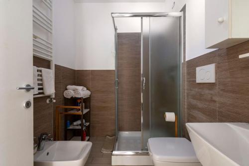 Koupelna v ubytování La Suite sul Borgo