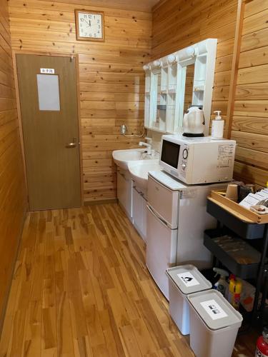 Vonios kambarys apgyvendinimo įstaigoje 大砂荘 OZUNA CAMP and LODGE