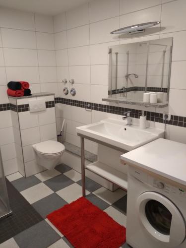Koupelna v ubytování Ferienwohnung im Zentrum von Sooden