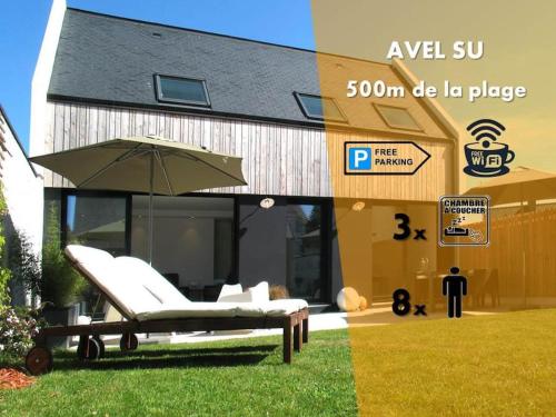 Maison de vacances Lesconil à 500 m de la plage
