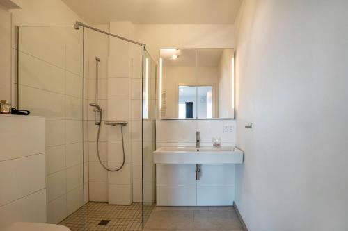 Weserloft 21 tesisinde bir banyo