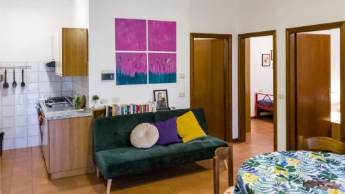 Η κουζίνα ή μικρή κουζίνα στο Vacanze Sant Andrea