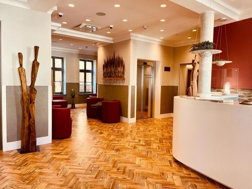 Kuchyň nebo kuchyňský kout v ubytování DAS KEHRS - Hotel auf dem Petersberg