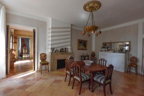 Dining area in a panziókat