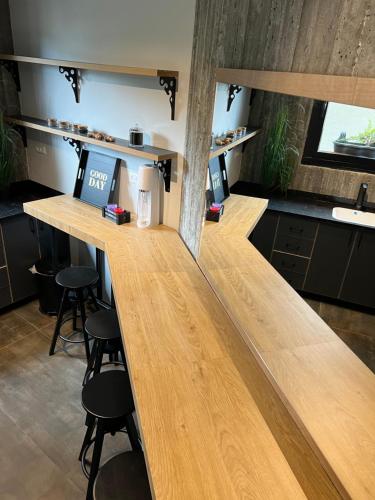 Η κουζίνα ή μικρή κουζίνα στο Abu Salem house guest house