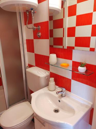Kúpeľňa v ubytovaní Guesthouse Anna