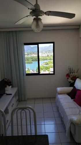 Кът за сядане в Apartamento Centro de Guarapari - Próximo a Praia