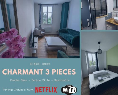 Charmant T2 bis proche Gare et Centre Ville - Parking proche