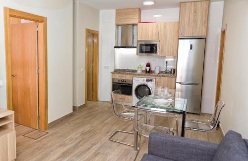 Kuchyňa alebo kuchynka v ubytovaní APARTAMENTOS ONNIGHT
