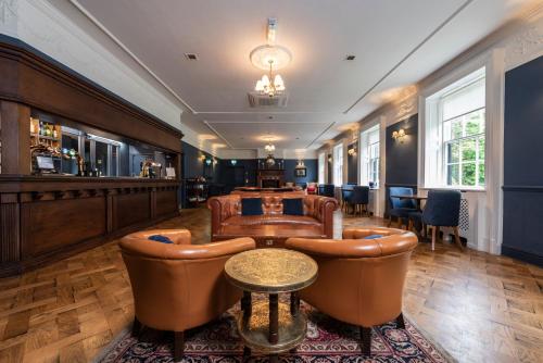 Area lounge atau bar di Statham Lodge Hotel