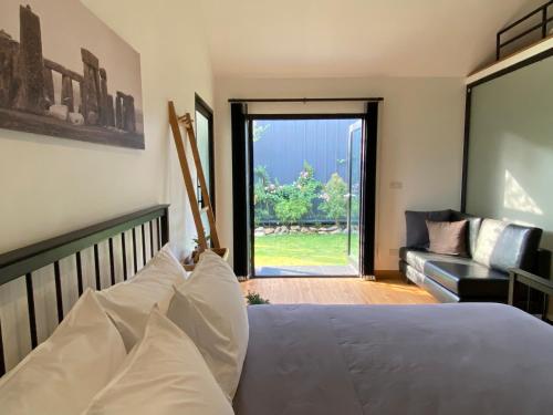 Katil atau katil-katil dalam bilik di 98 Mae Ram Residence