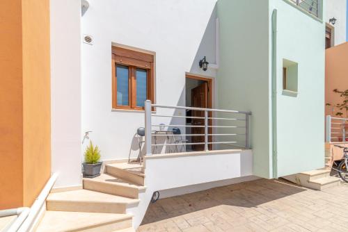 Μπαλκόνι ή βεράντα στο Trinity Seaside Family Maisonette