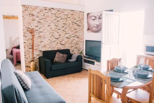 A seating area at Casa Beta Ven A Disfrutarla