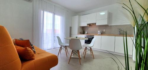 Cuisine ou kitchenette dans l'établissement Apartmani Pavlović