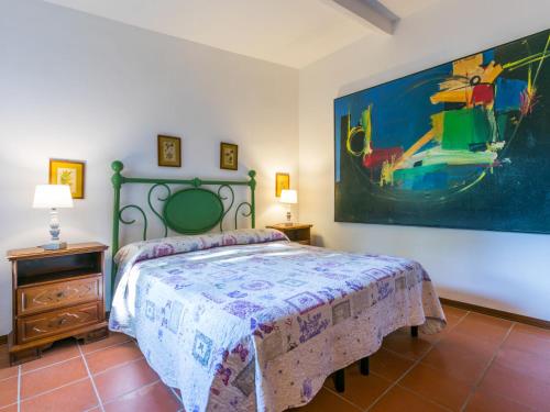 Katil atau katil-katil dalam bilik di Holiday Home Bardeggiano - Caterina 7 by Interhome