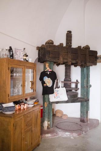 Una cocina o zona de cocina en Il Mulino di Scauri