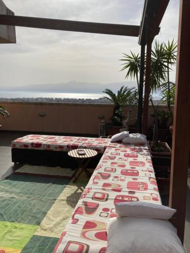 Ένα ή περισσότερα κρεβάτια σε δωμάτιο στο Il bouganville