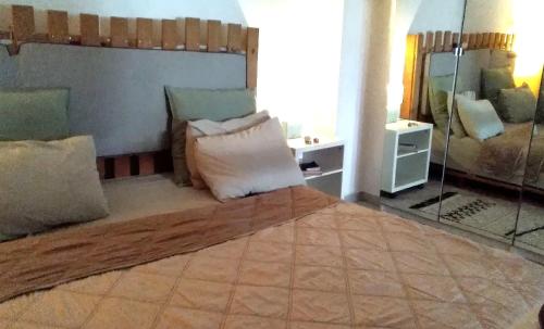 Una cama o camas en una habitación de LOBBY comfort studio