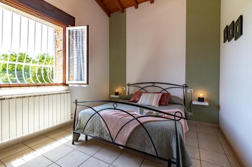 Krevet ili kreveti u jedinici u okviru objekta Villa Vacanze La Quercia