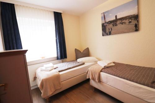 Voodi või voodid majutusasutuse Haus Laura Wohnung 2 toas