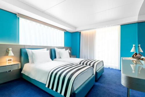 Postel nebo postele na pokoji v ubytování EN Hotel Boutique Izmir
