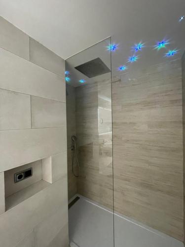 A bathroom at Hotel Nereida